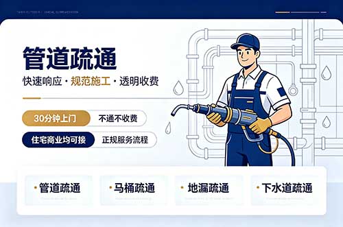 长寿管道疏通