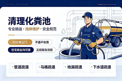 长寿清理化粪池